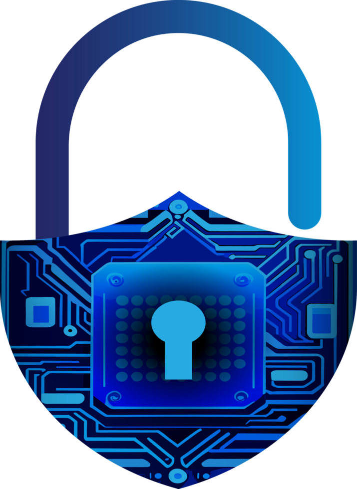 Modern Technology Cybersecurity Icon Crop-out png