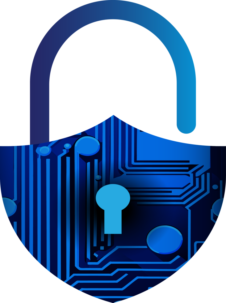 Modern Technology Cybersecurity Icon Crop-out png