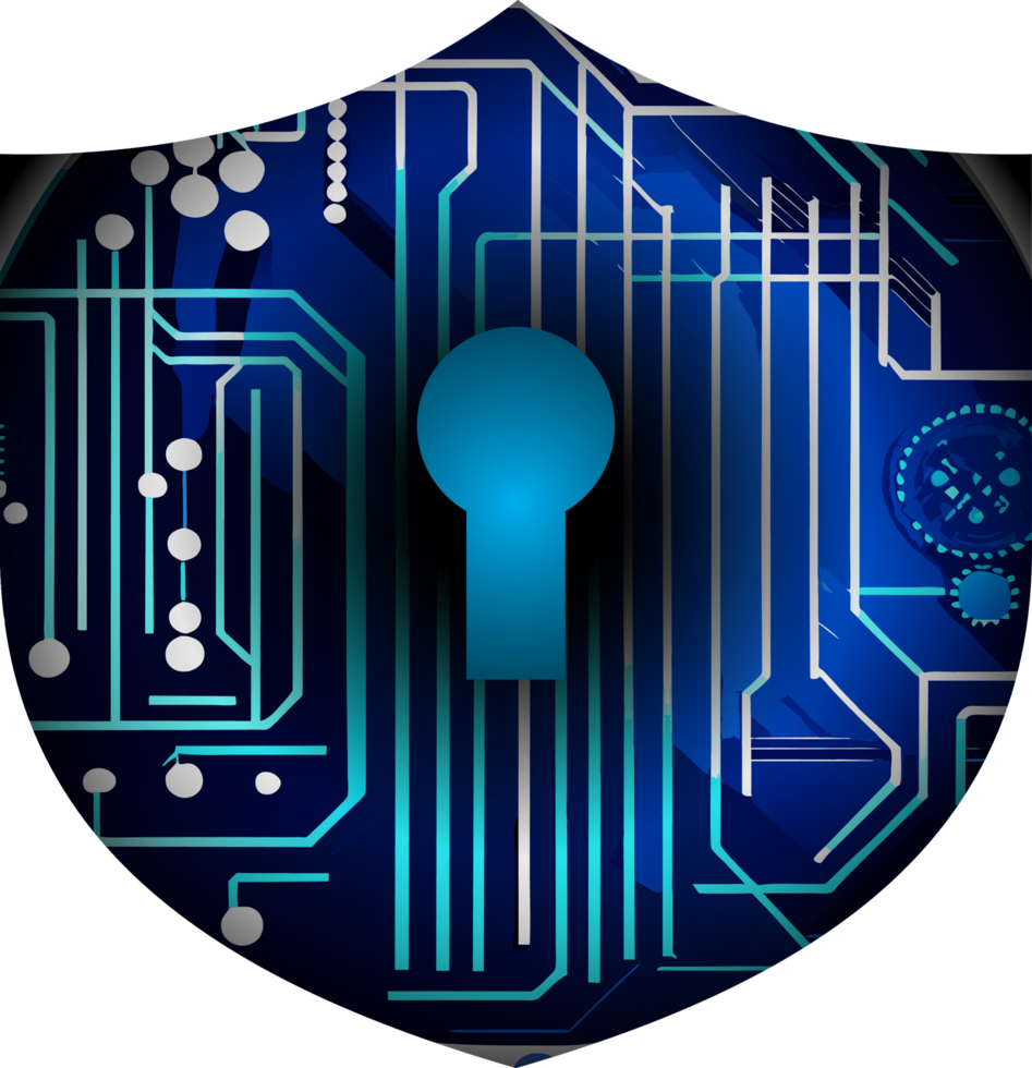 Modern Technology Cybersecurity Icon Crop-out png