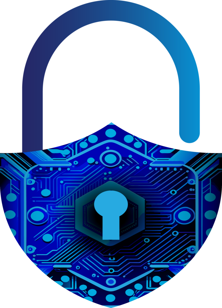 Modern Technology Cybersecurity Icon Crop-out png