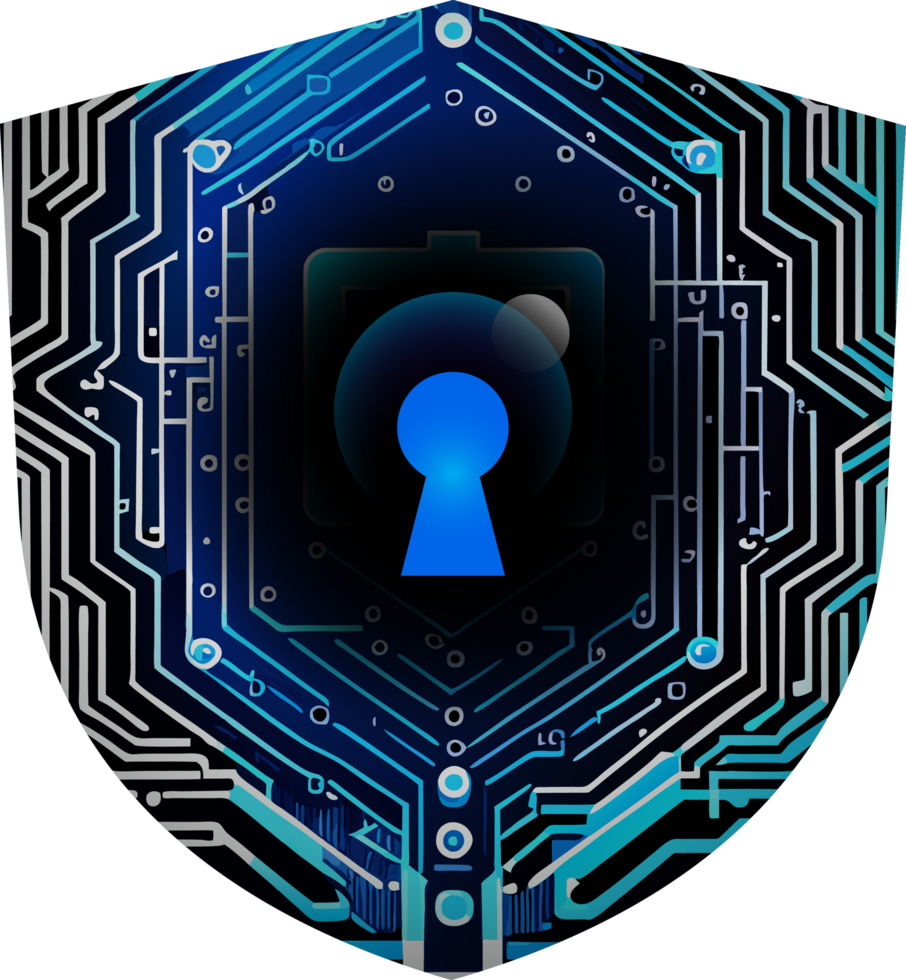 Modern Technology Cybersecurity Icon Crop-out png