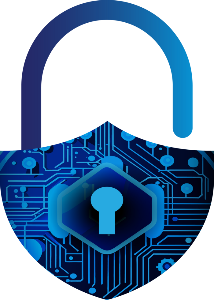 Modern Technology Cybersecurity Icon Crop-out png