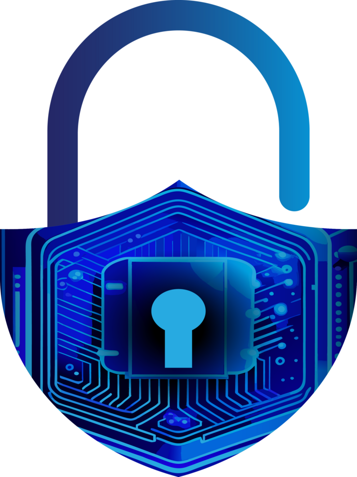 Modern Technology Cybersecurity Icon Crop-out png