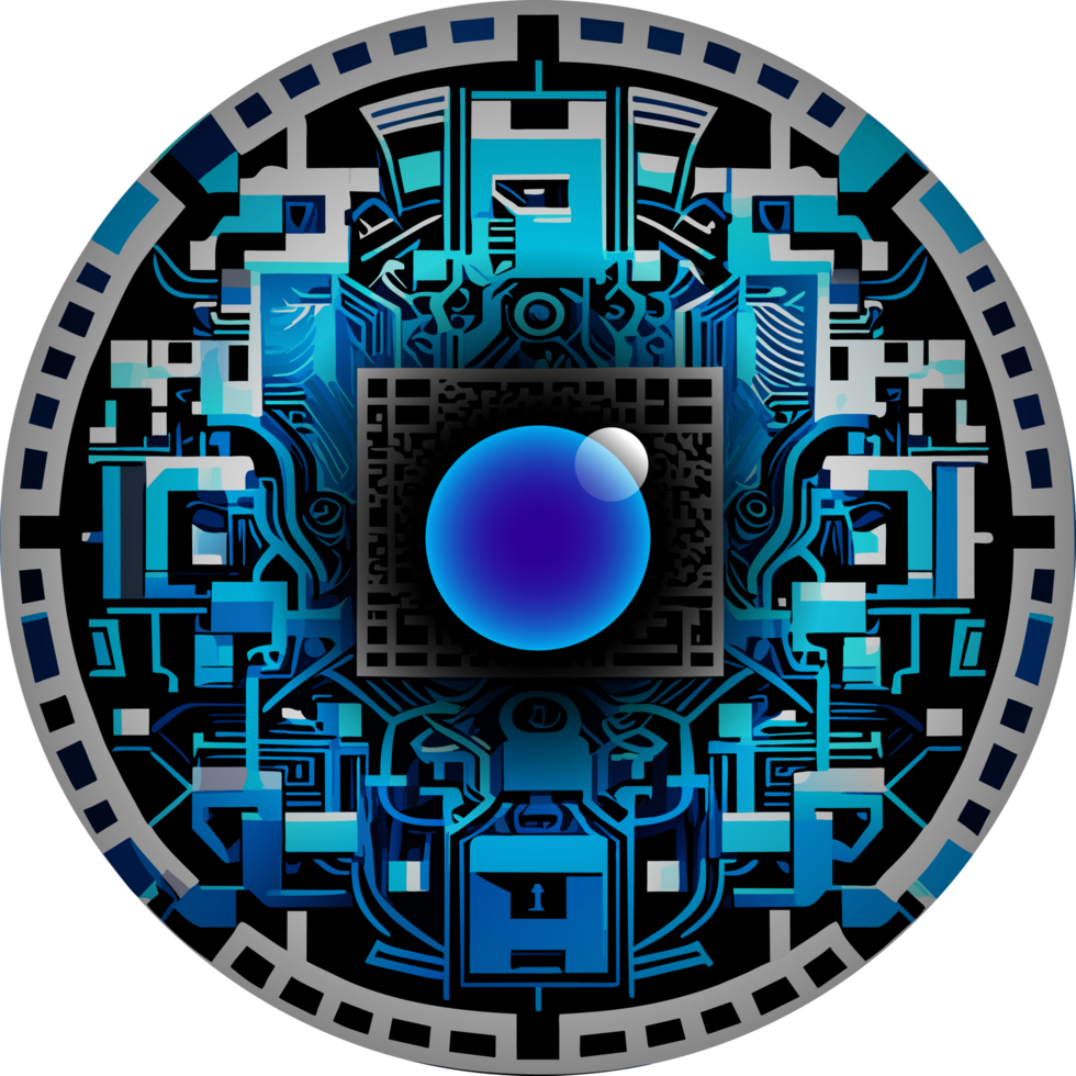 Modern Technology Cybersecurity Icon Crop-out png