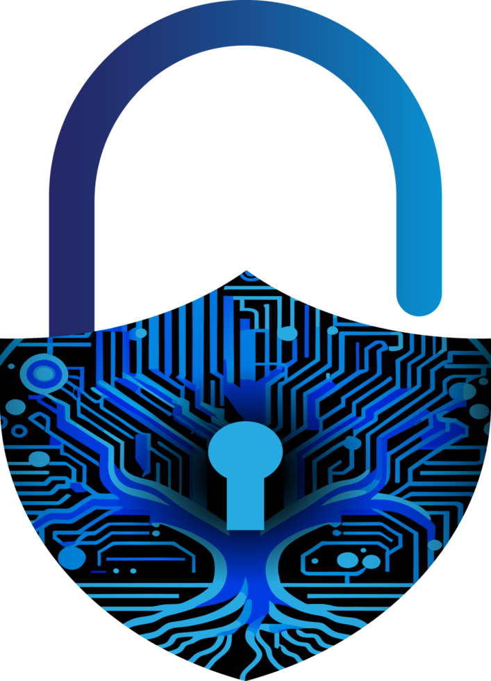 Modern Technology Cybersecurity Icon Crop-out png