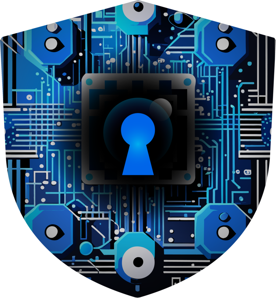 Modern Technology Cybersecurity Icon Crop-out png