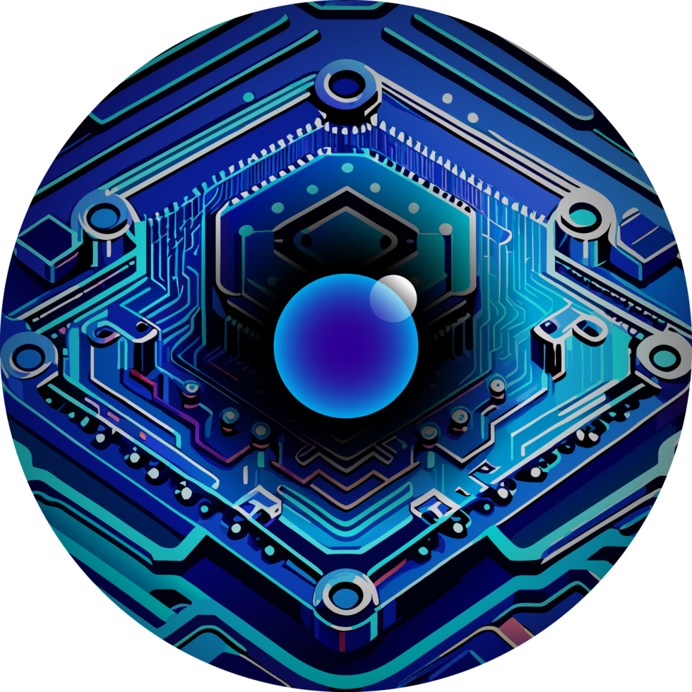 Modern Technology Cybersecurity Icon Crop-out png