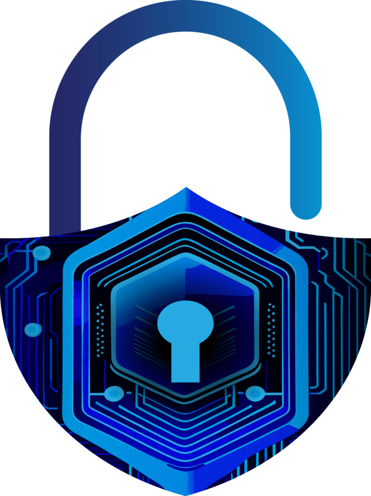 Modern Technology Cybersecurity Icon Crop-out png