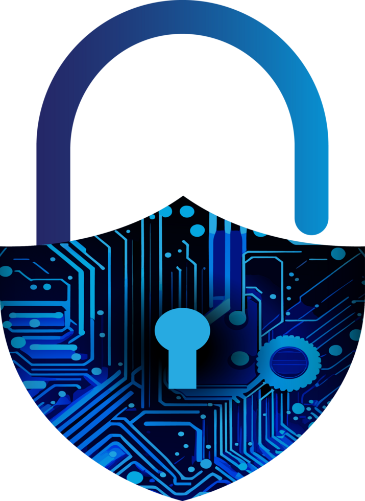 Modern Technology Cybersecurity Icon Crop-out png