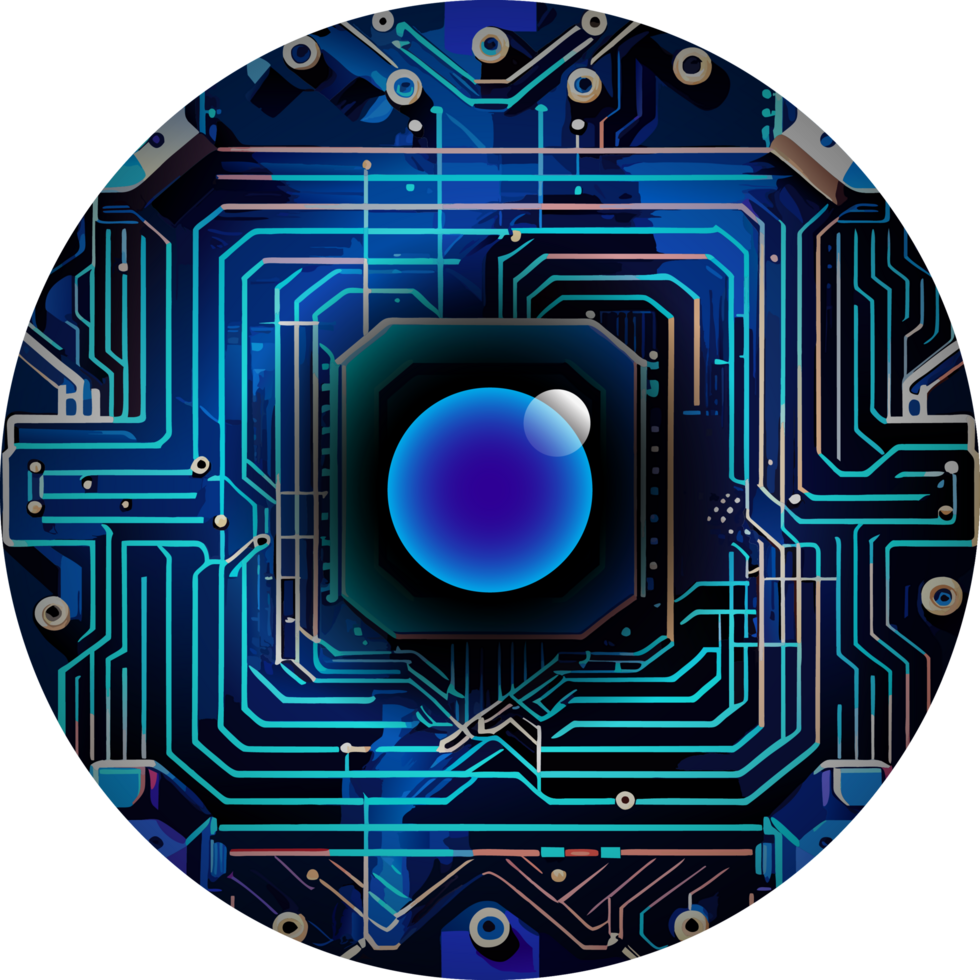Modern Technology Cybersecurity Icon Crop-out png