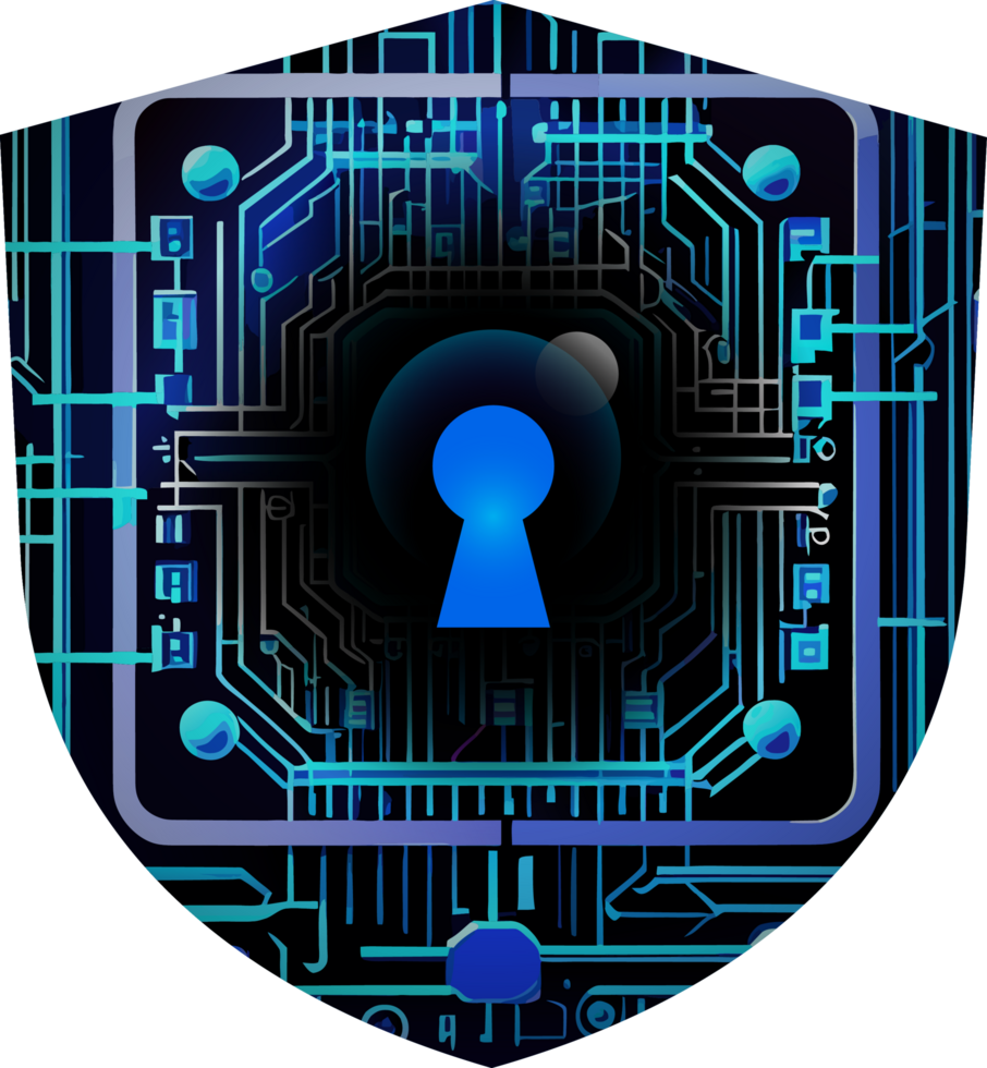 Modern Technology Cybersecurity Icon Crop-out png