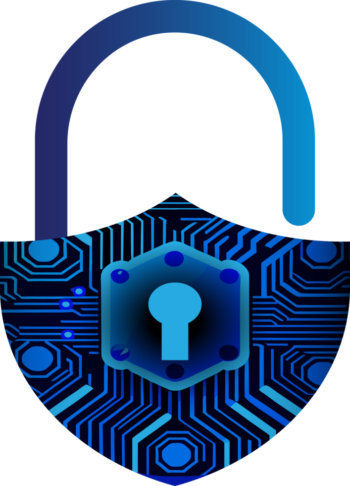 Modern Technology Cybersecurity Icon Crop-out png