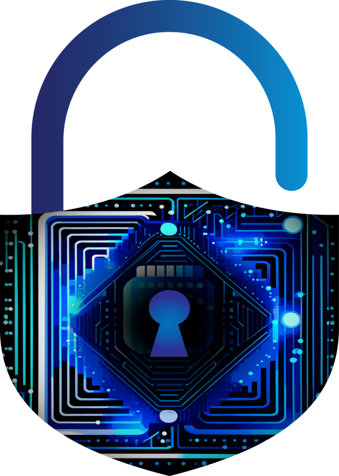 Modern Technology Cybersecurity Icon Crop-out png