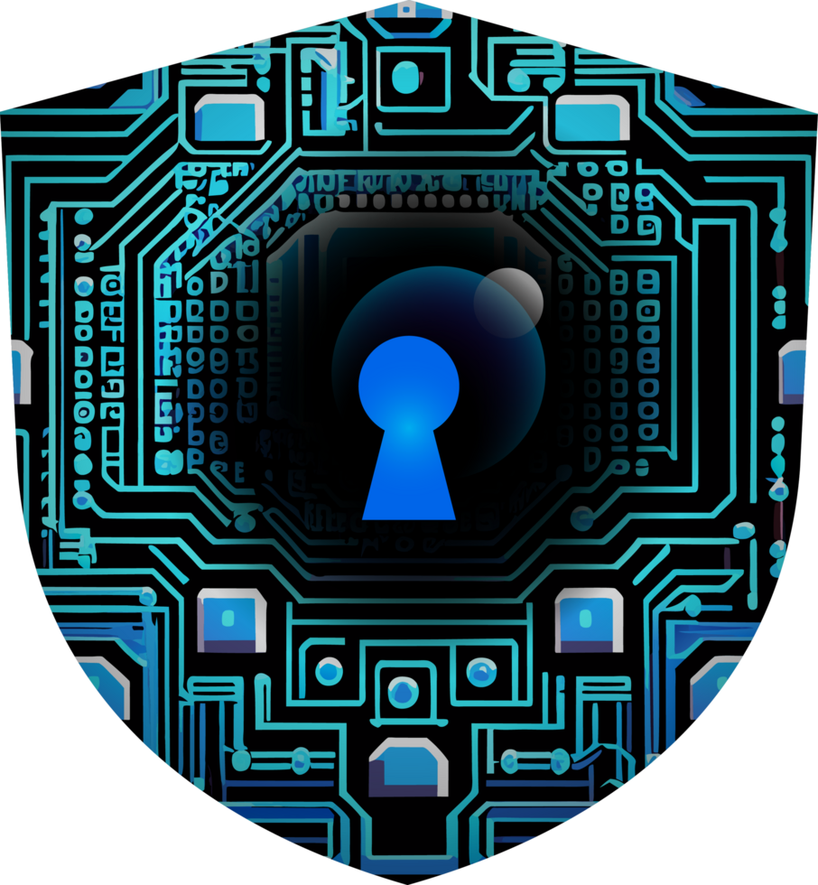 Modern Technology Cybersecurity Icon Crop-out png