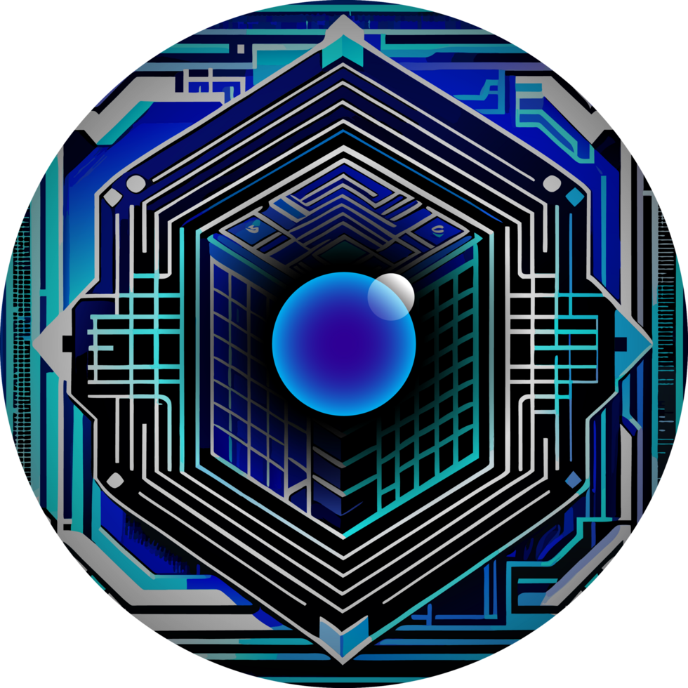 Modern Technology Cybersecurity Icon Crop-out png