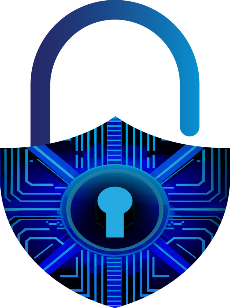 Modern Technology Cybersecurity Icon Crop-out png