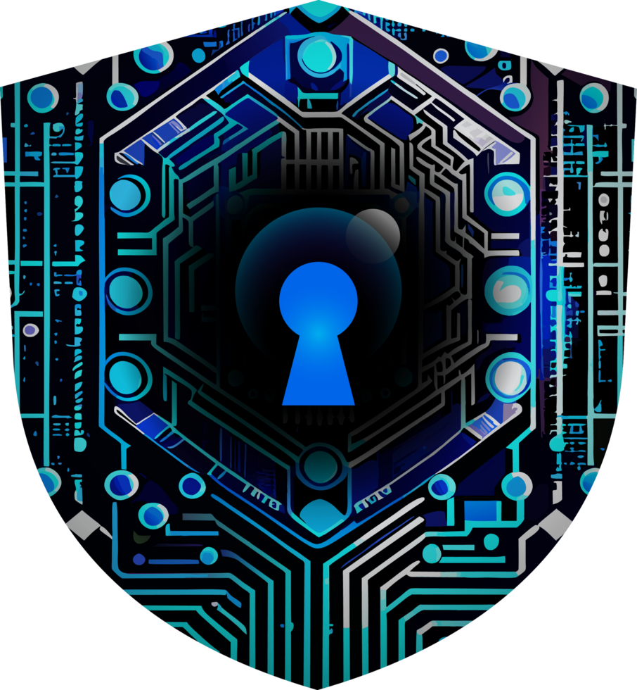 Modern Technology Cybersecurity Icon Crop-out png