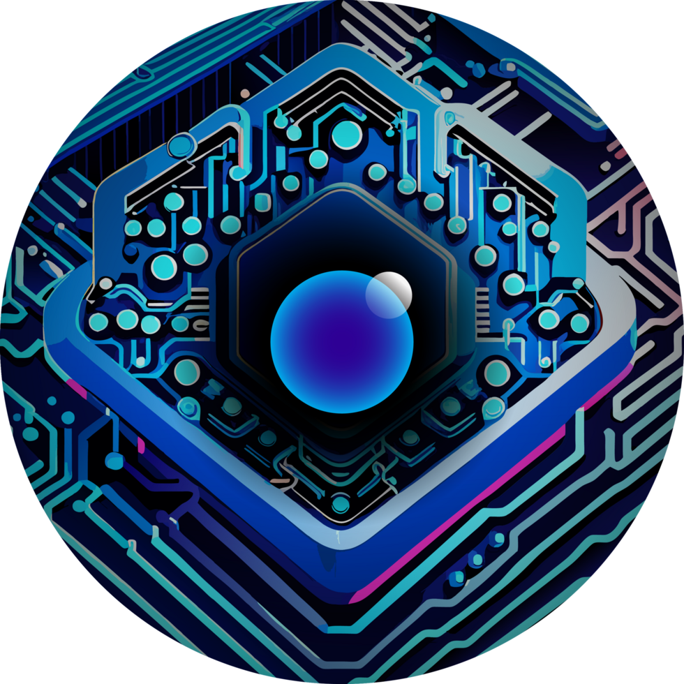 Modern Technology Cybersecurity Icon Crop-out png