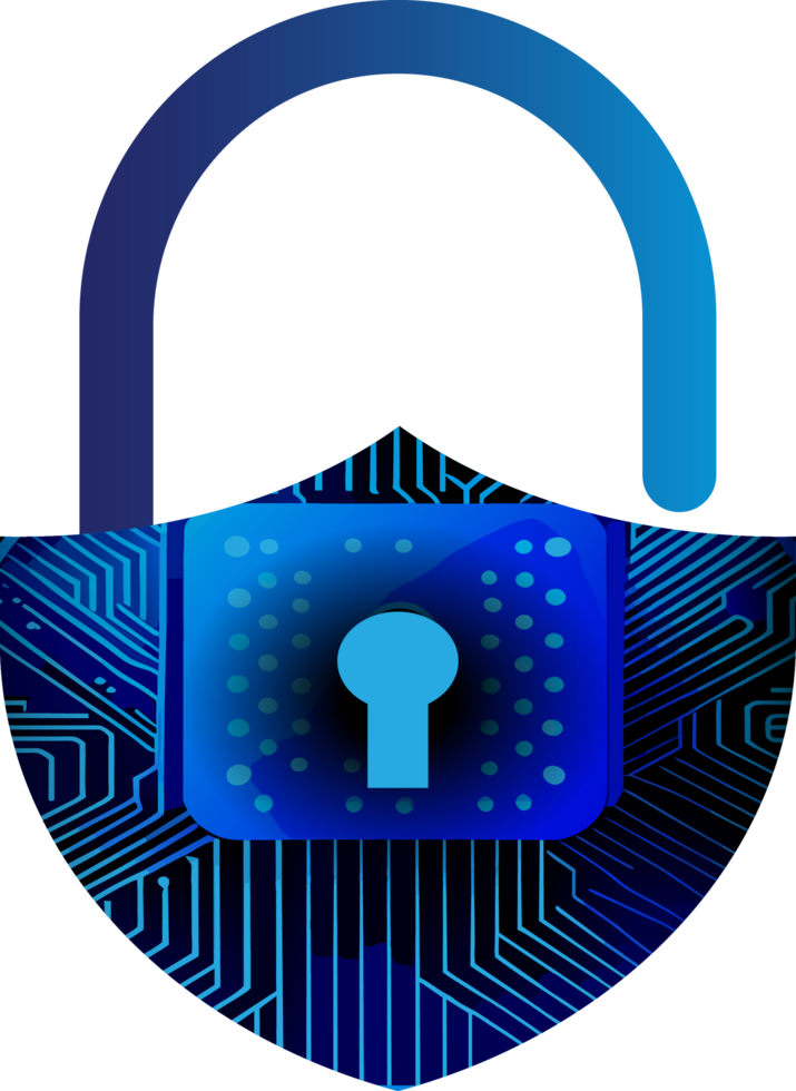 Modern Technology Cybersecurity Icon Crop-out png