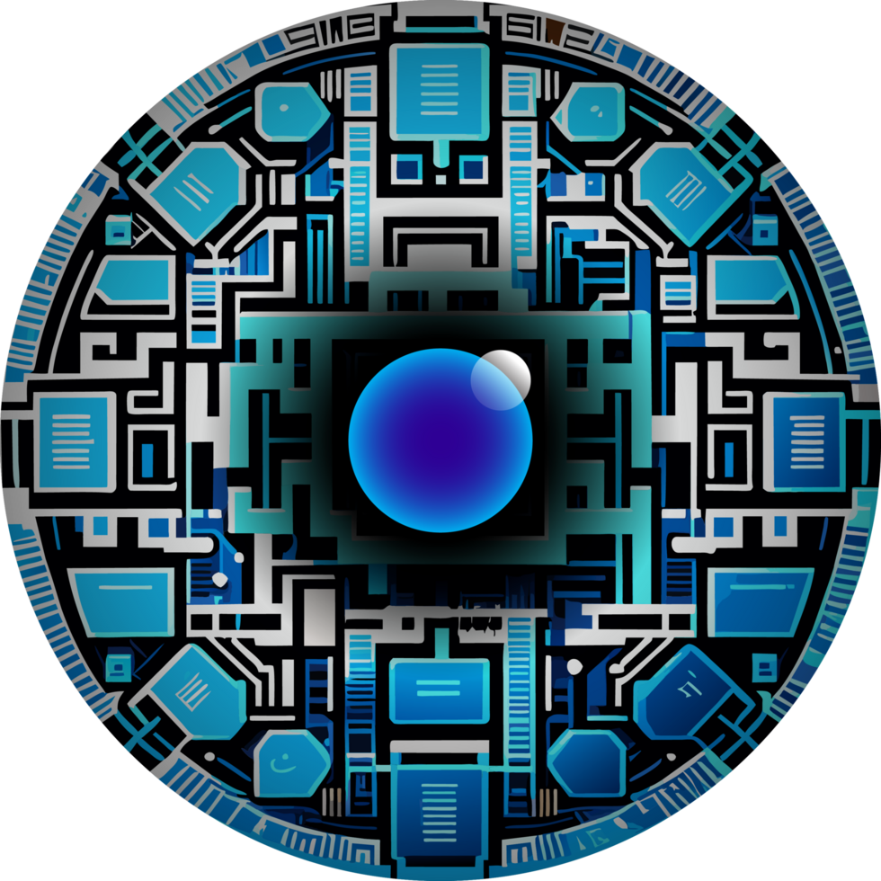 Modern Technology Cybersecurity Icon Crop-out png