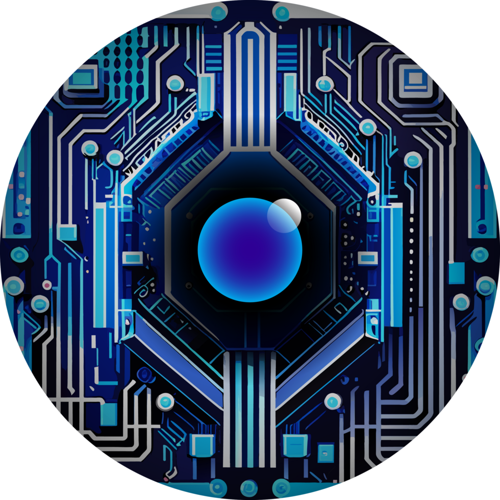 Modern Technology Cybersecurity Icon Crop-out png