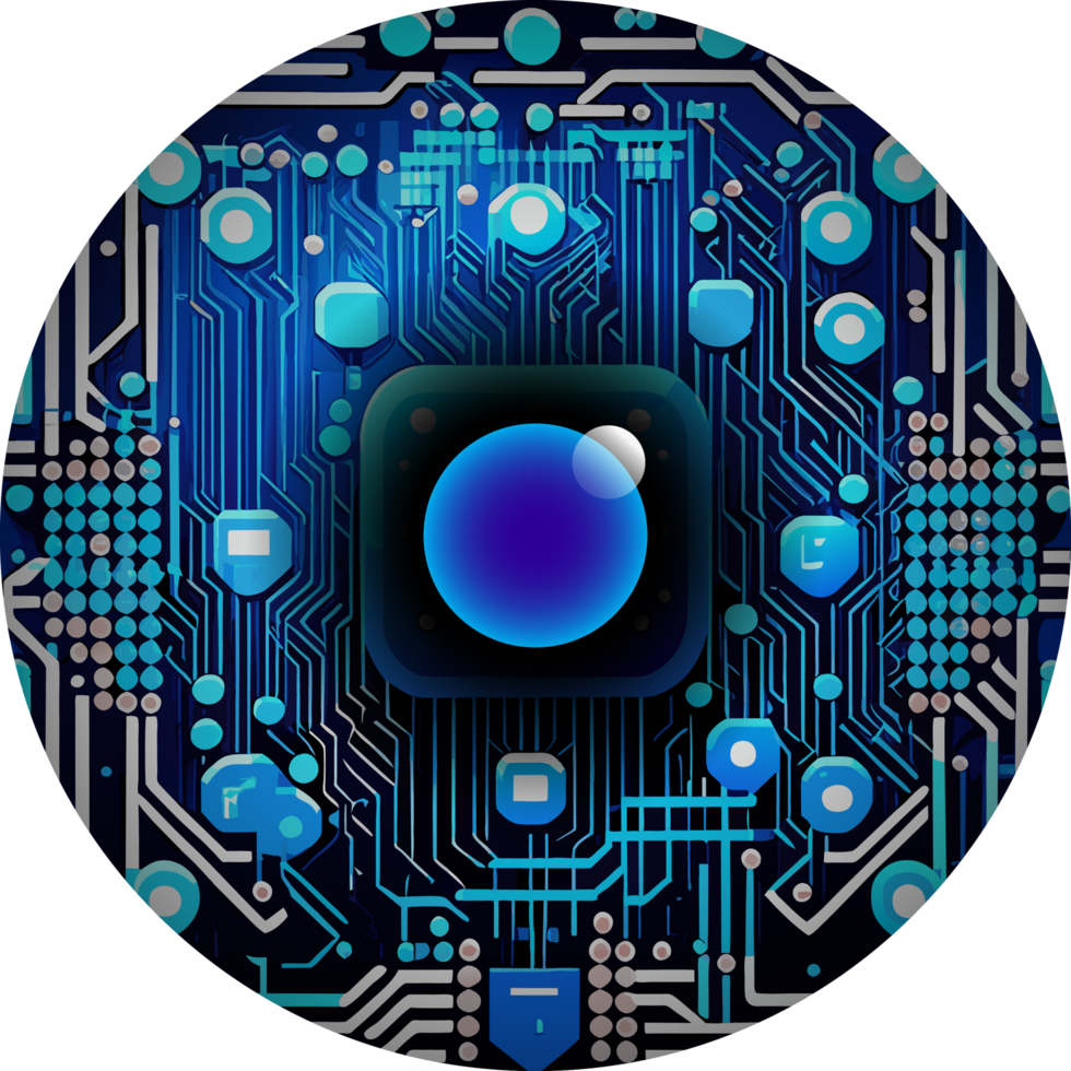 Modern Technology Cybersecurity Icon Crop-out png