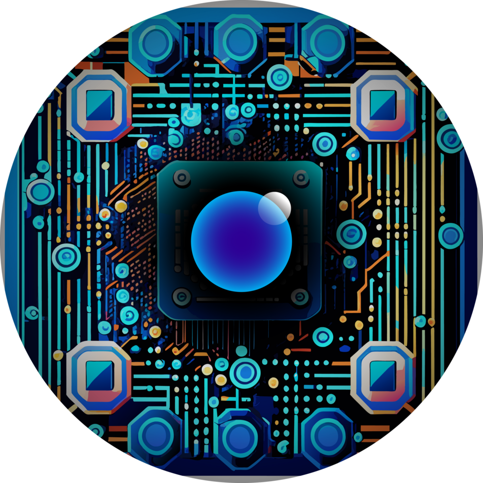 Modern Technology Cybersecurity Icon Crop-out png