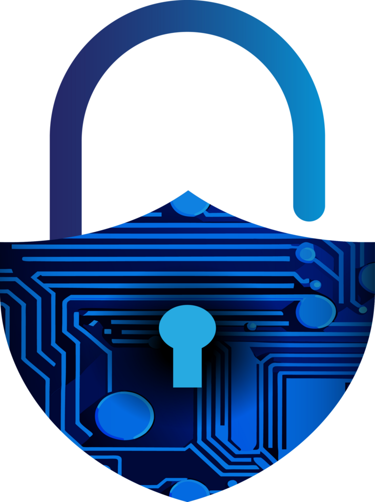 Modern Technology Cybersecurity Icon Crop-out png