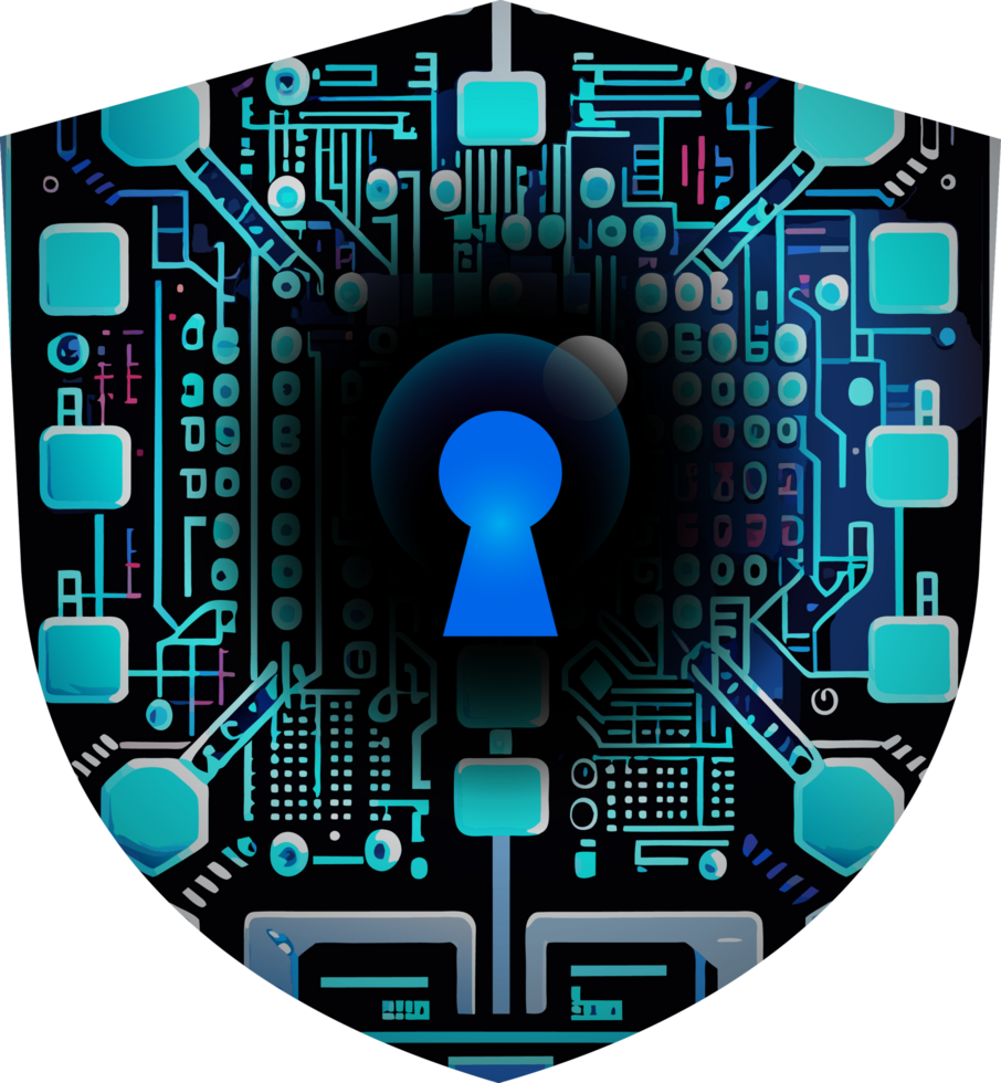 Modern Technology Cybersecurity Icon Crop-out png