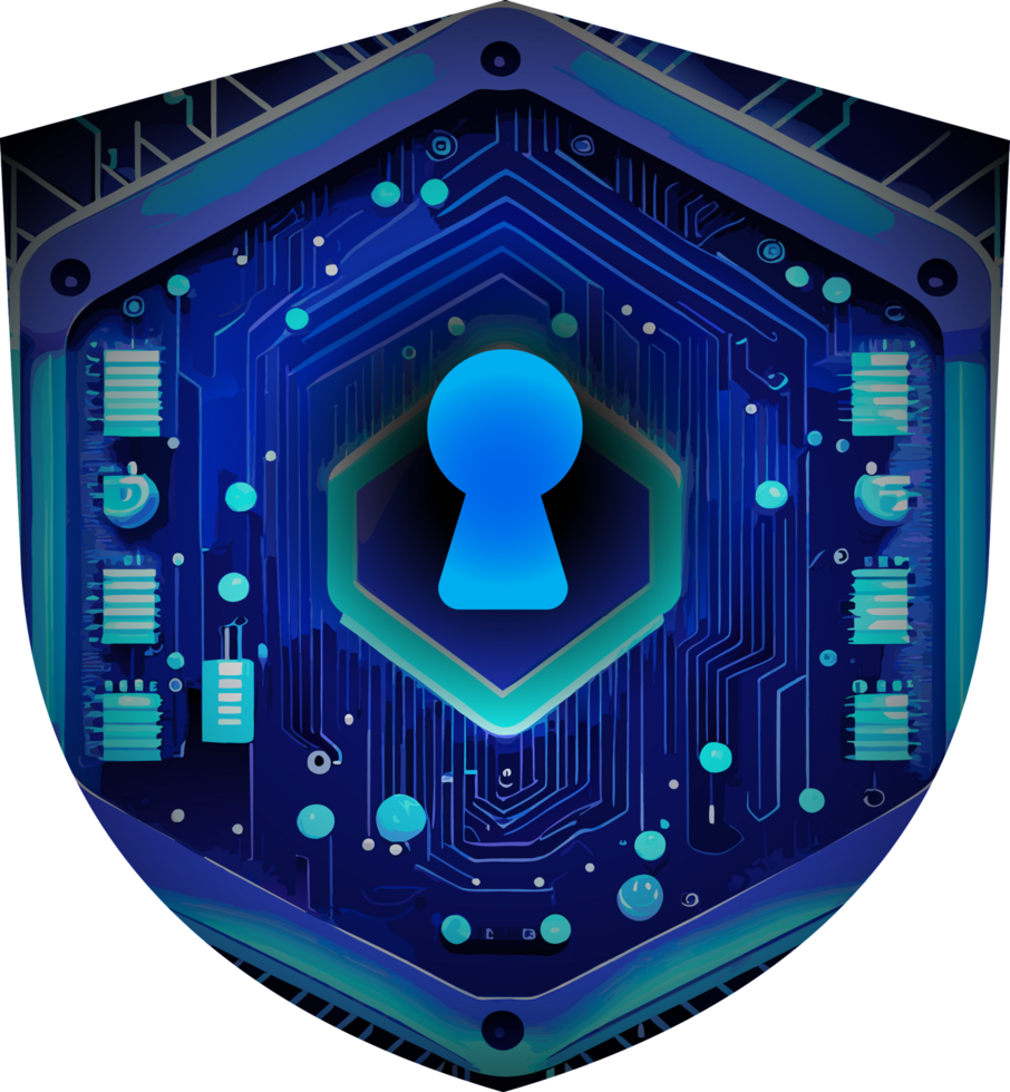 Modern Technology Cybersecurity Icon Crop-out png
