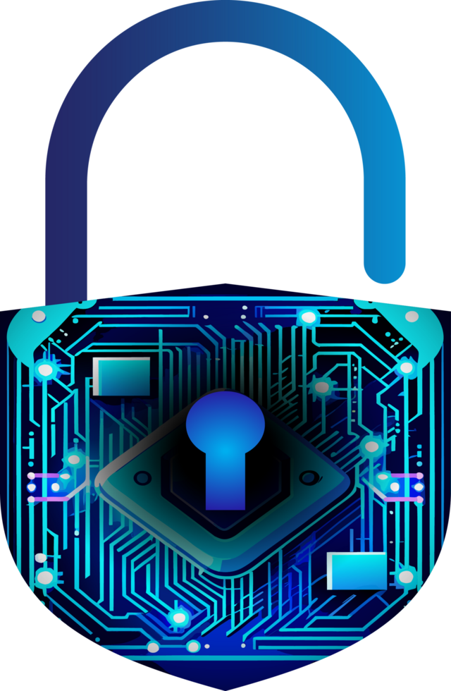 Modern Technology Cybersecurity Icon Crop-out png
