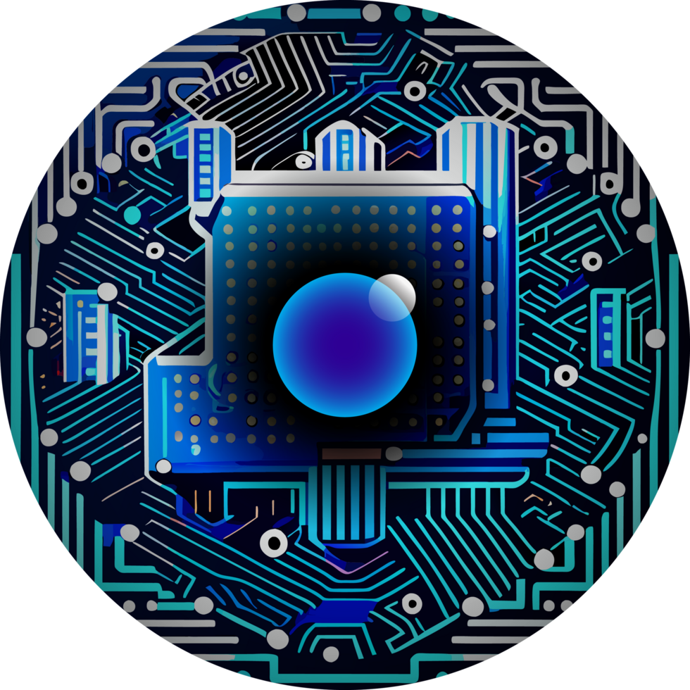 Modern Technology Cybersecurity Icon Crop-out png