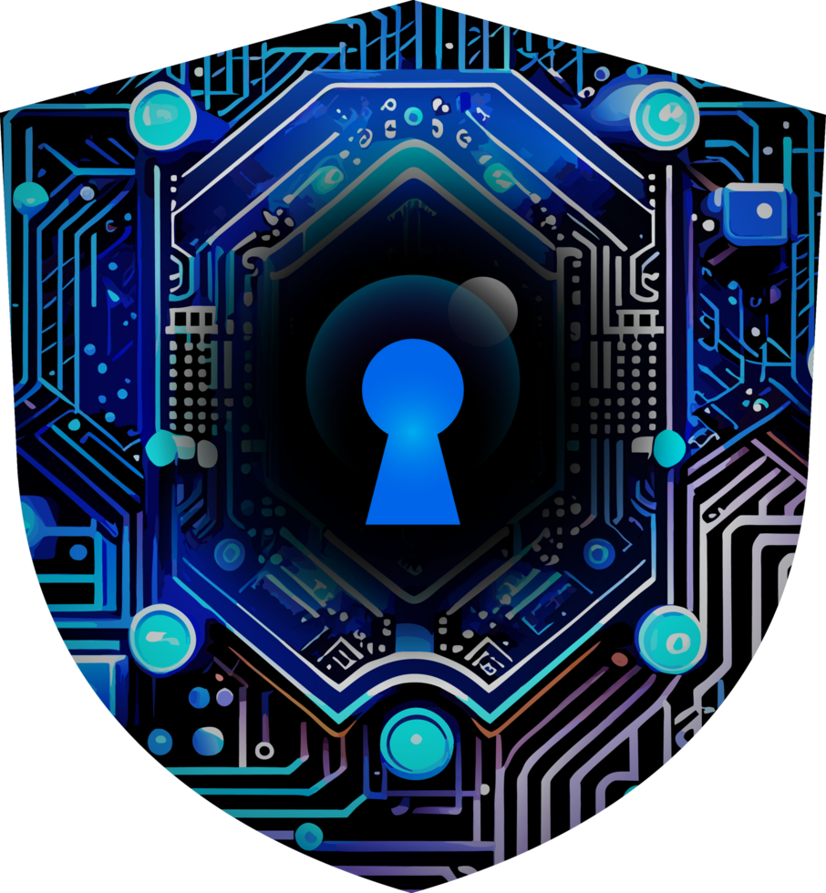Modern Technology Cybersecurity Icon Crop-out png