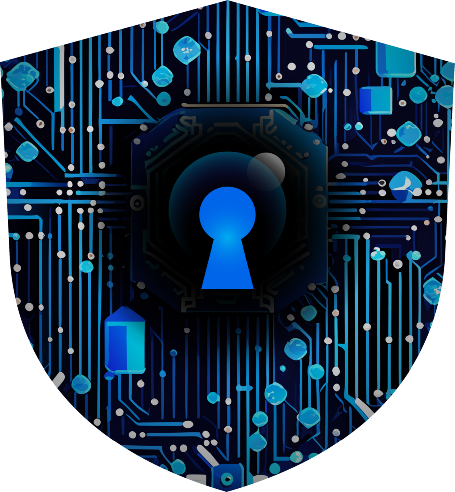 Modern Technology Cybersecurity Icon Crop-out png
