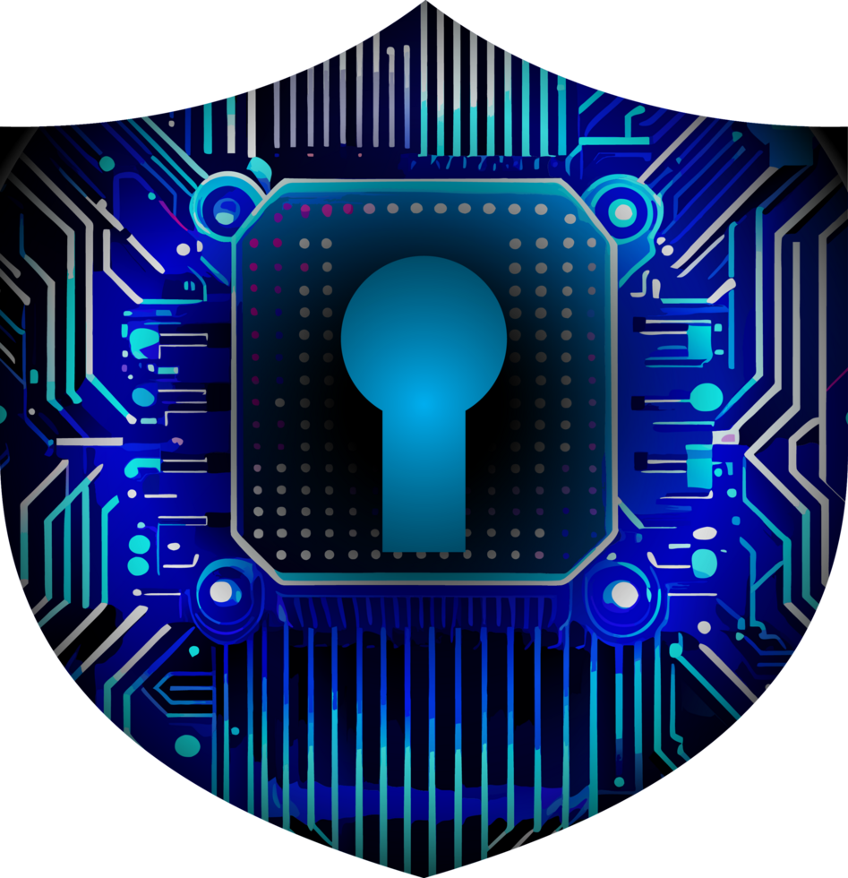 Modern Technology Cybersecurity Icon Crop-out png