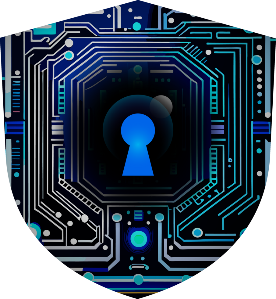 Modern Technology Cybersecurity Icon Crop-out png