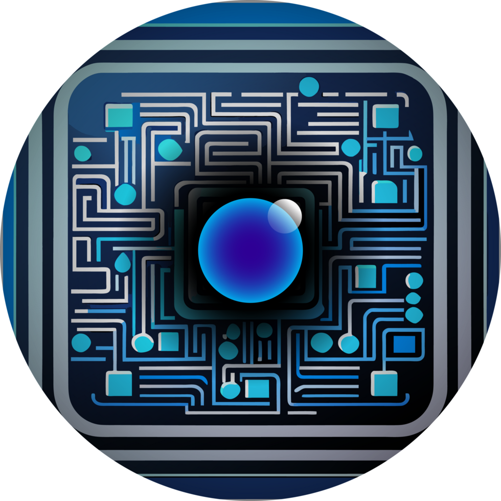 Modern Technology Cybersecurity Icon Crop-out png