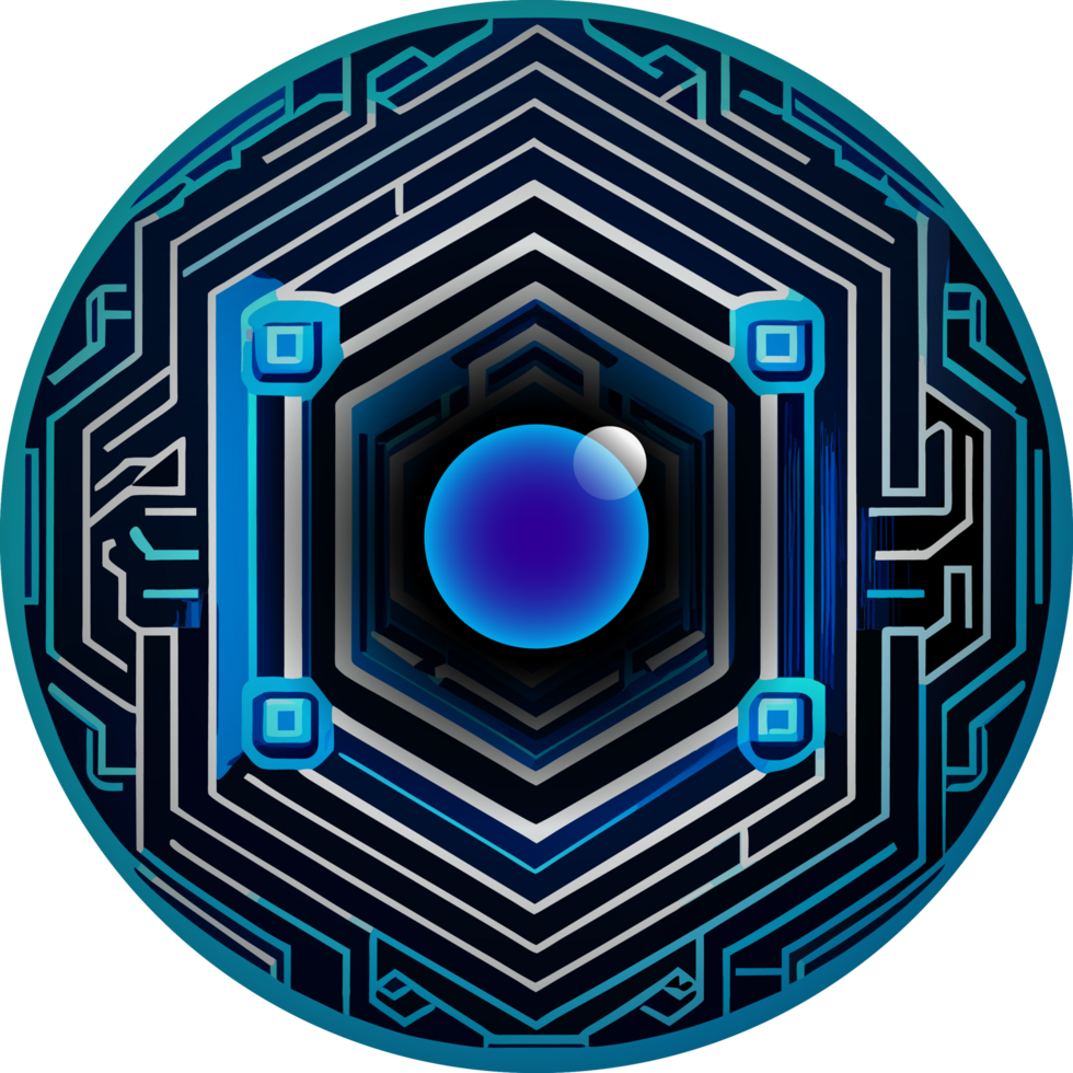 Modern Technology Cybersecurity Icon Crop-out png