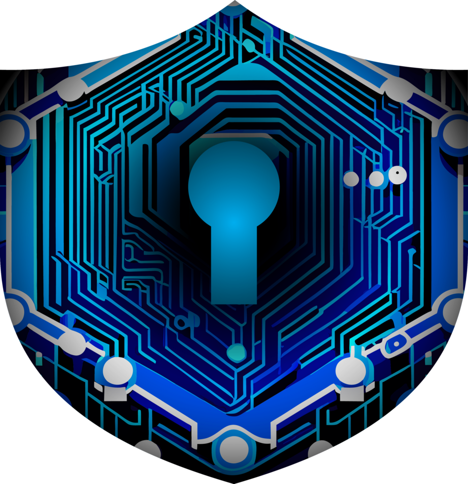 Modern Technology Cybersecurity Icon Crop-out png