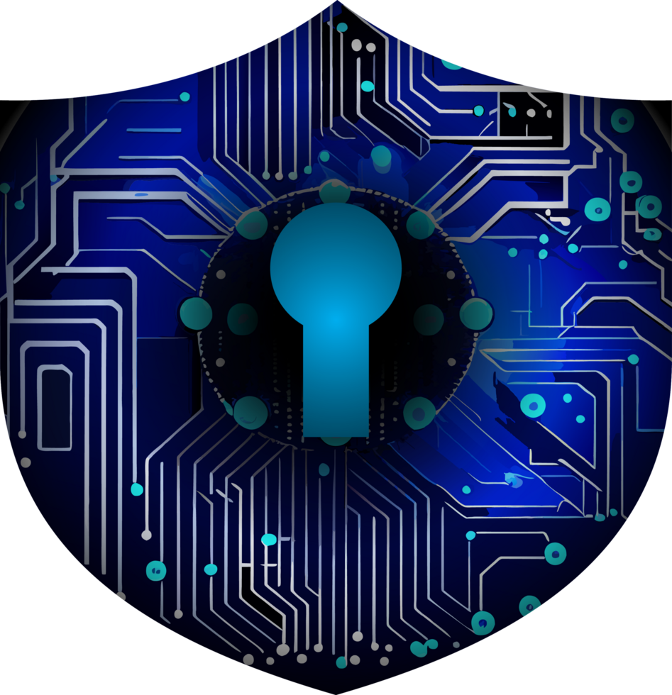 Modern Technology Cybersecurity Icon Crop-out png