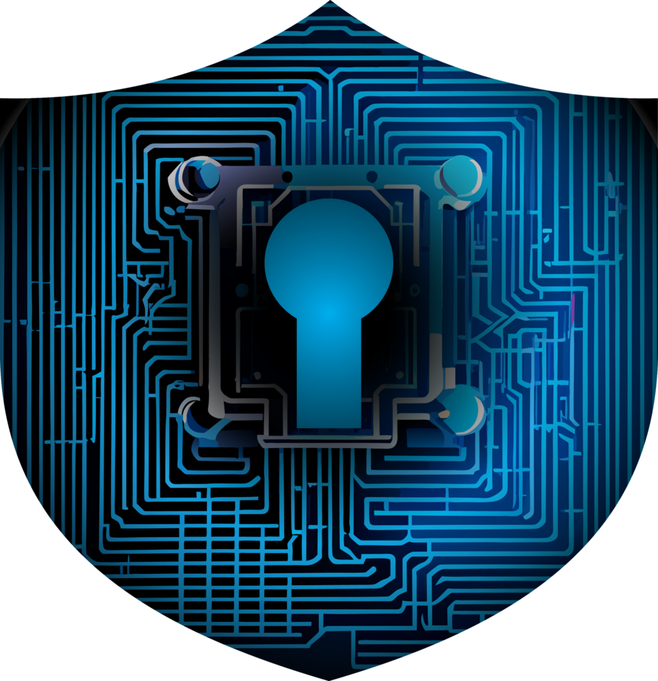 Modern Technology Cybersecurity Icon Crop-out png