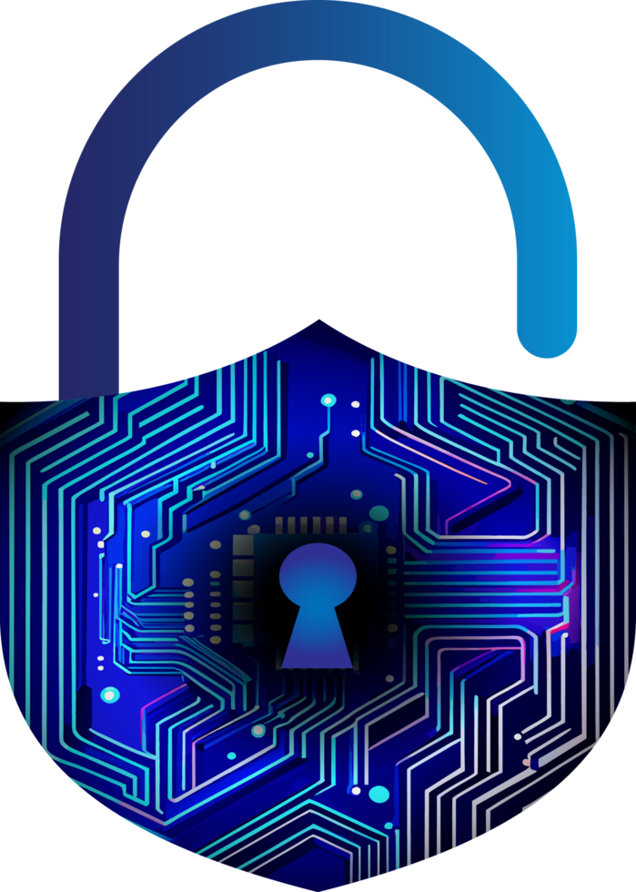Modern Technology Cybersecurity Icon Crop-out png