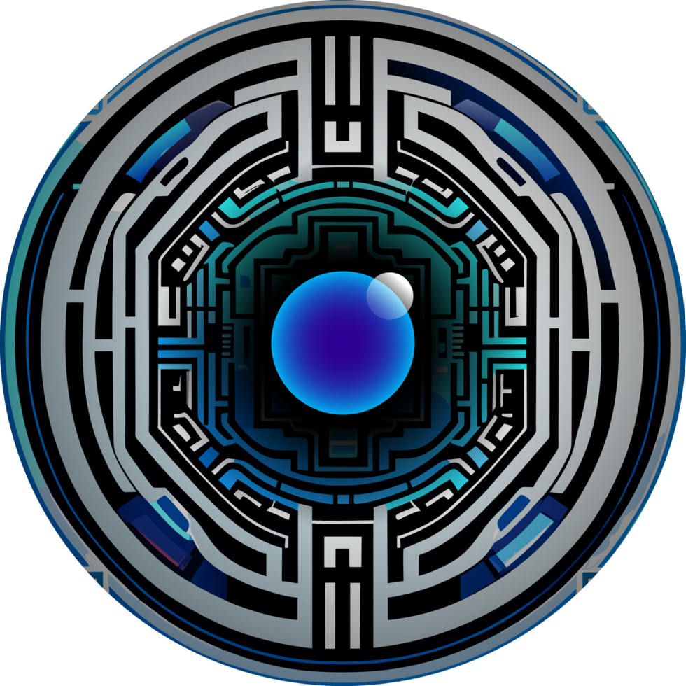 Modern Technology Cybersecurity Icon Crop-out png