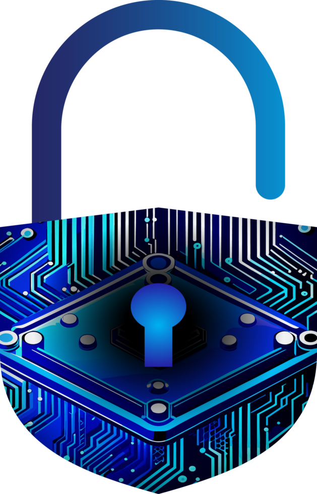 Modern Technology Cybersecurity Icon Crop-out png