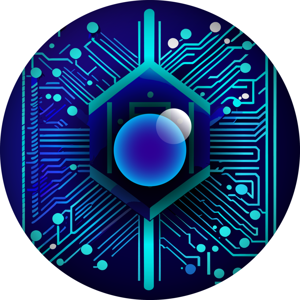 Modern Technology Cybersecurity Icon Crop-out png