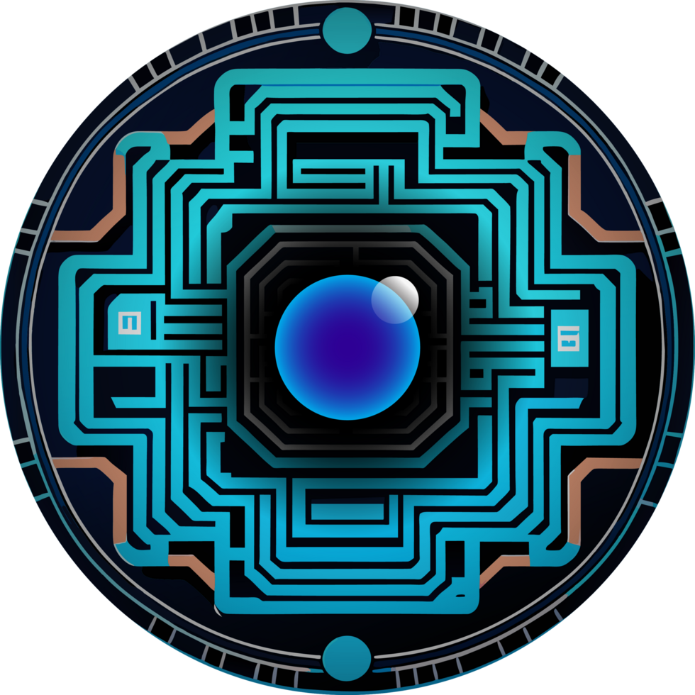 Modern Technology Cybersecurity Icon Crop-out png