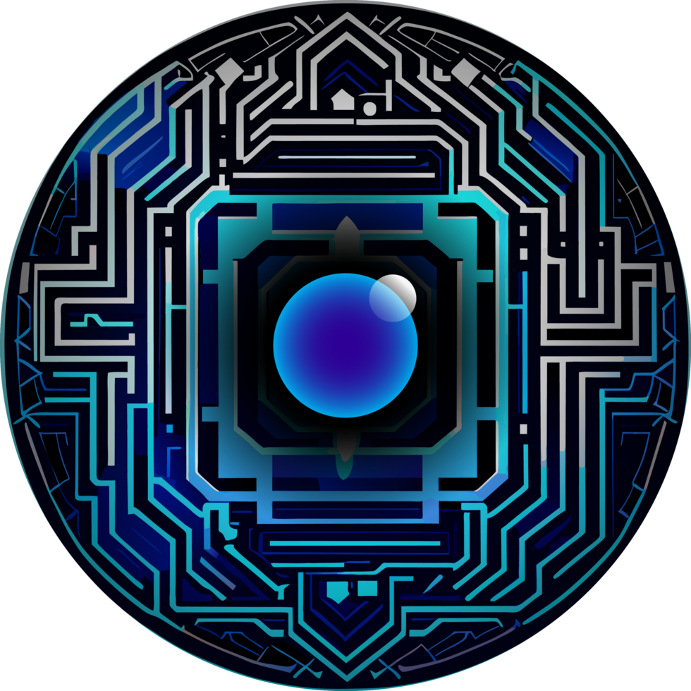 Modern Technology Cybersecurity Icon Crop-out png