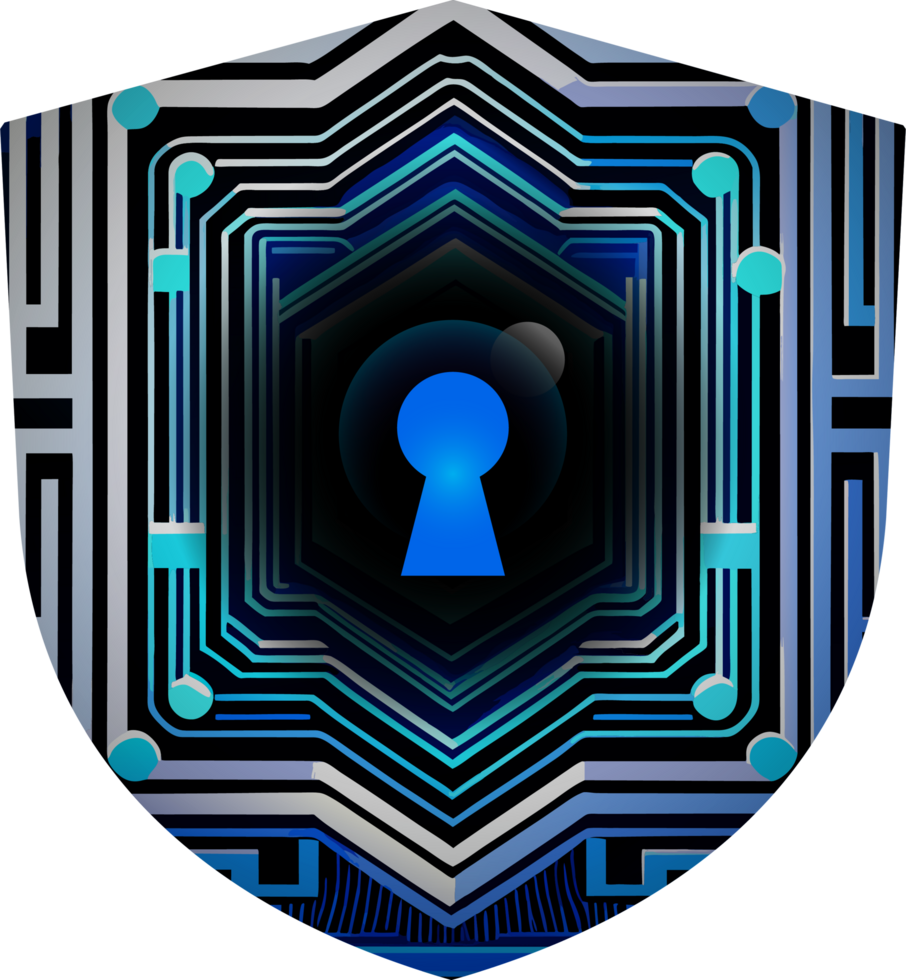 Modern Technology Cybersecurity Icon Crop-out png
