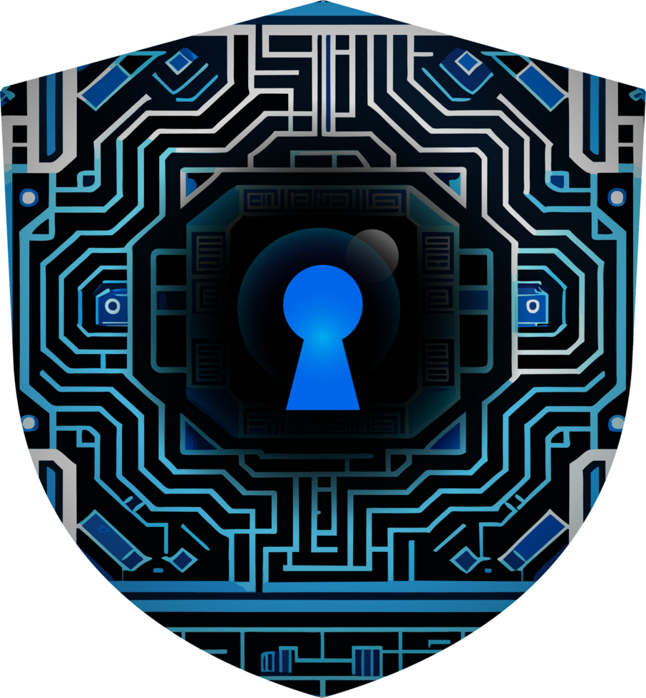 Modern Technology Cybersecurity Icon Crop-out png