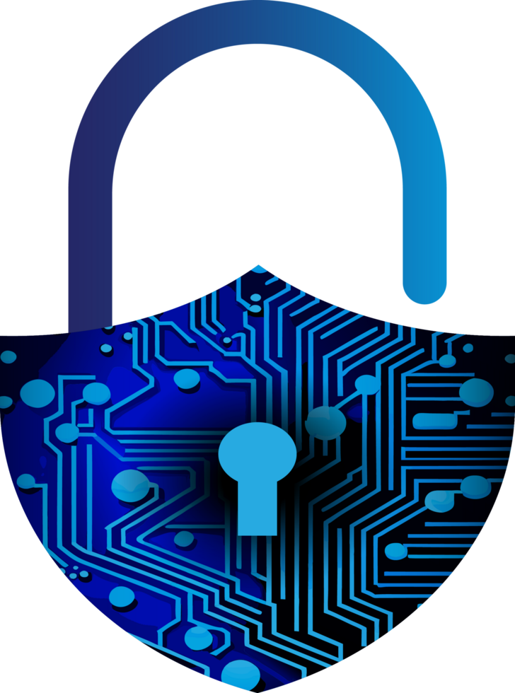 Modern Technology Cybersecurity Icon Crop-out png